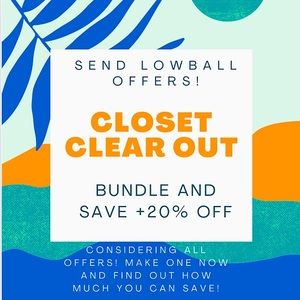 SEND ME YOUR LOW BALL OFFERS. EVERYTHING MUST GO